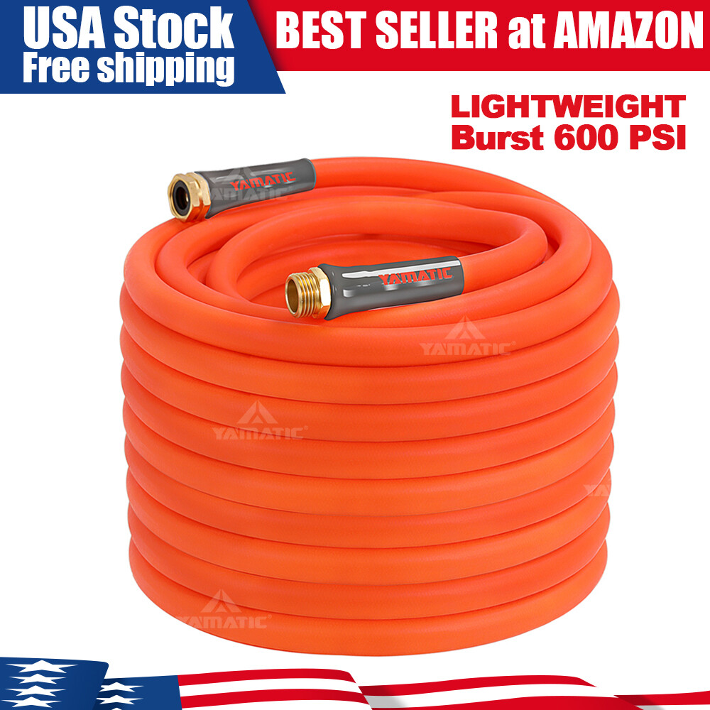 YAMATIC Garden Hose 5/8″ All-weather Heavy Duty Water Hose