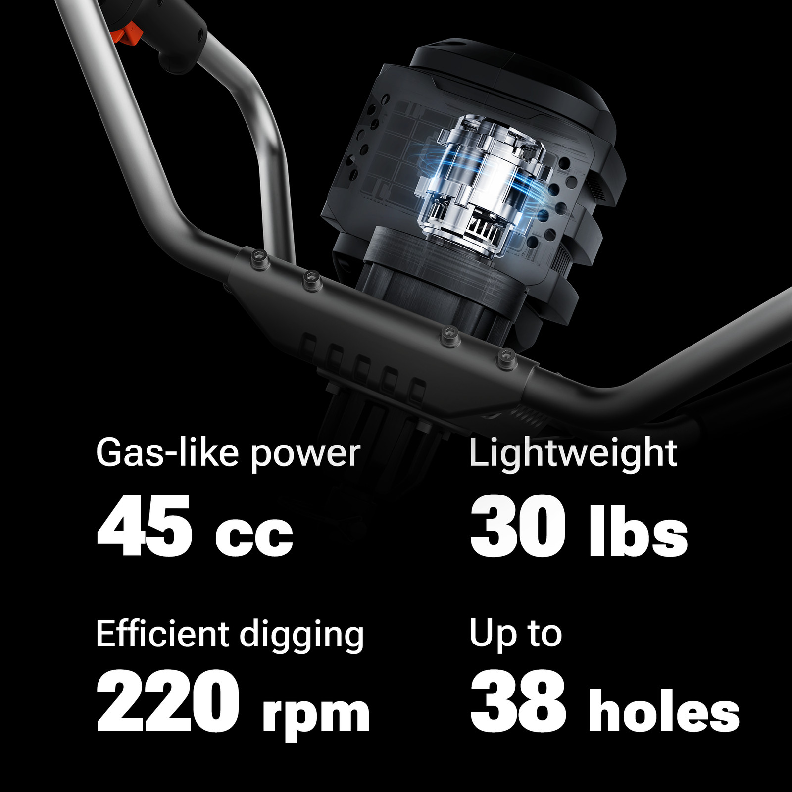 Worx Nitro 40V Brushless Earth Auger WG865