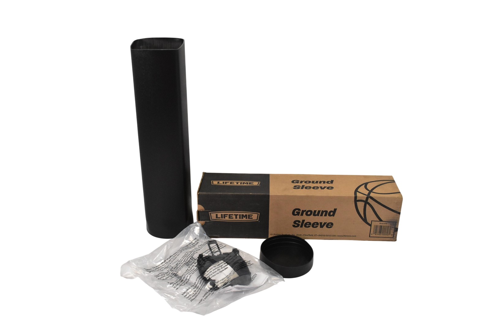 Lifetime 0040 Ground Sleeve Black Model 0040 Replacement Basketball Mount