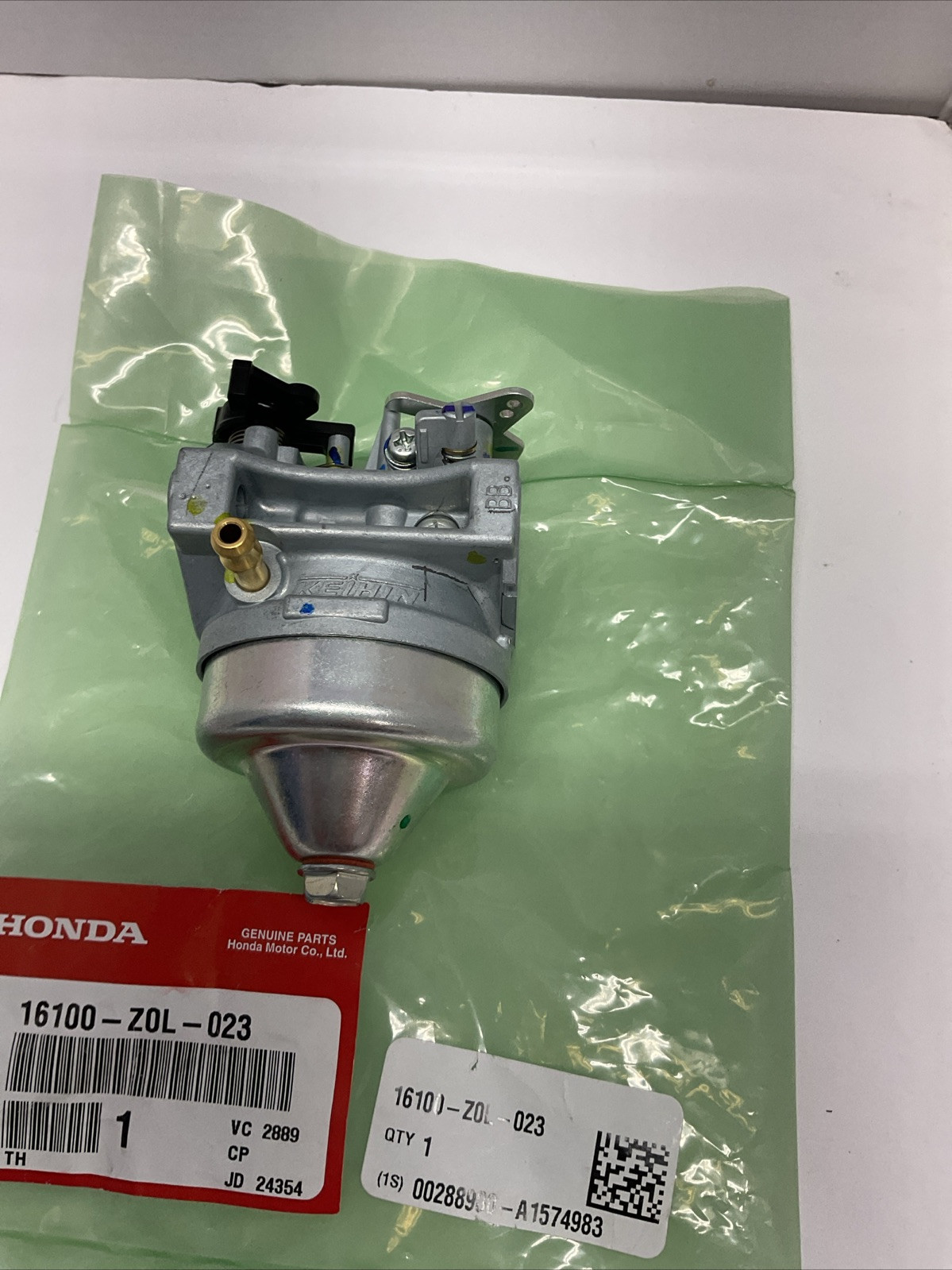 Genuine Honda 16100-Z0L-023 Carburetor OEM