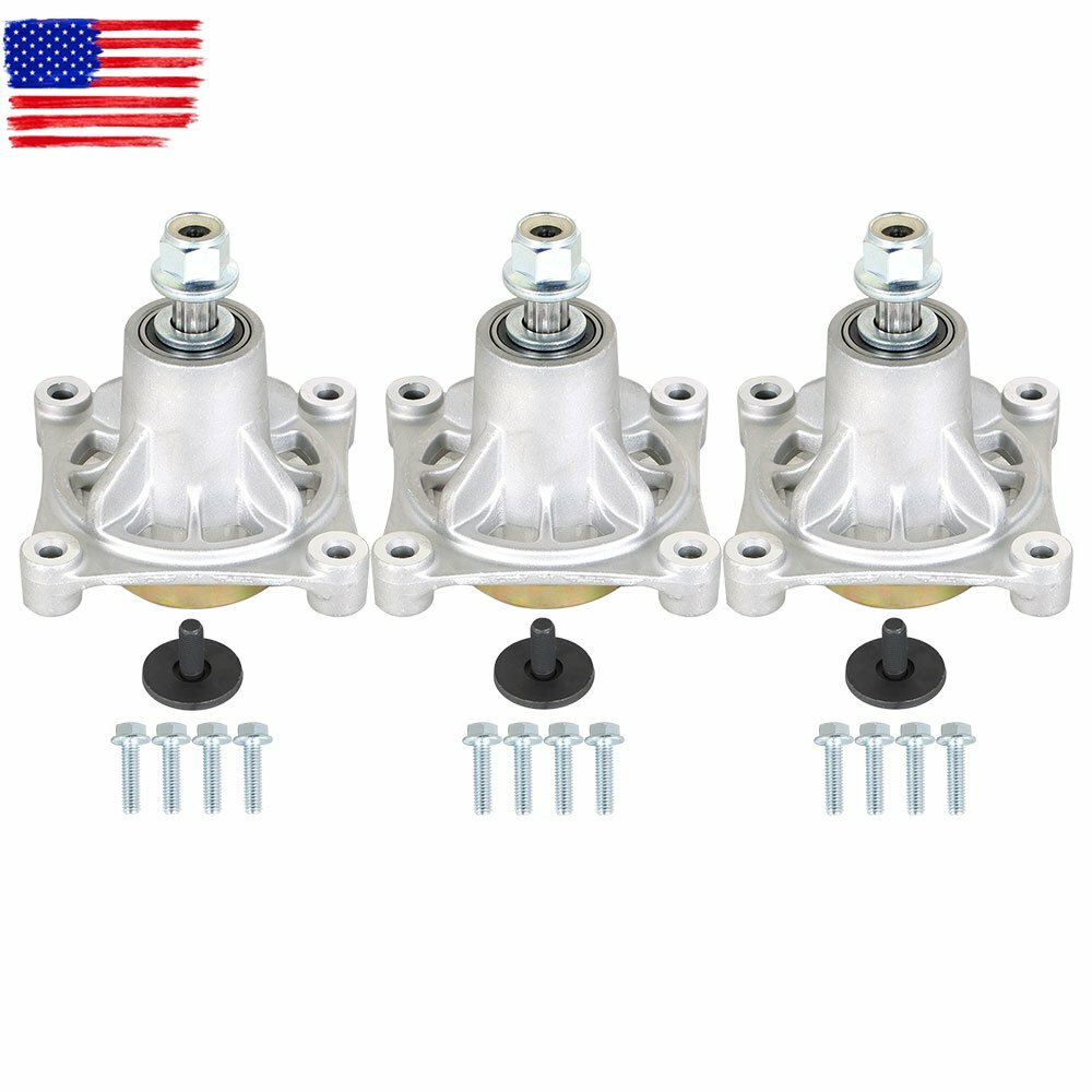 Deck Spindle for Hustler 36 42 52 Inch Deck Raptor Limited 604214 3 Pack