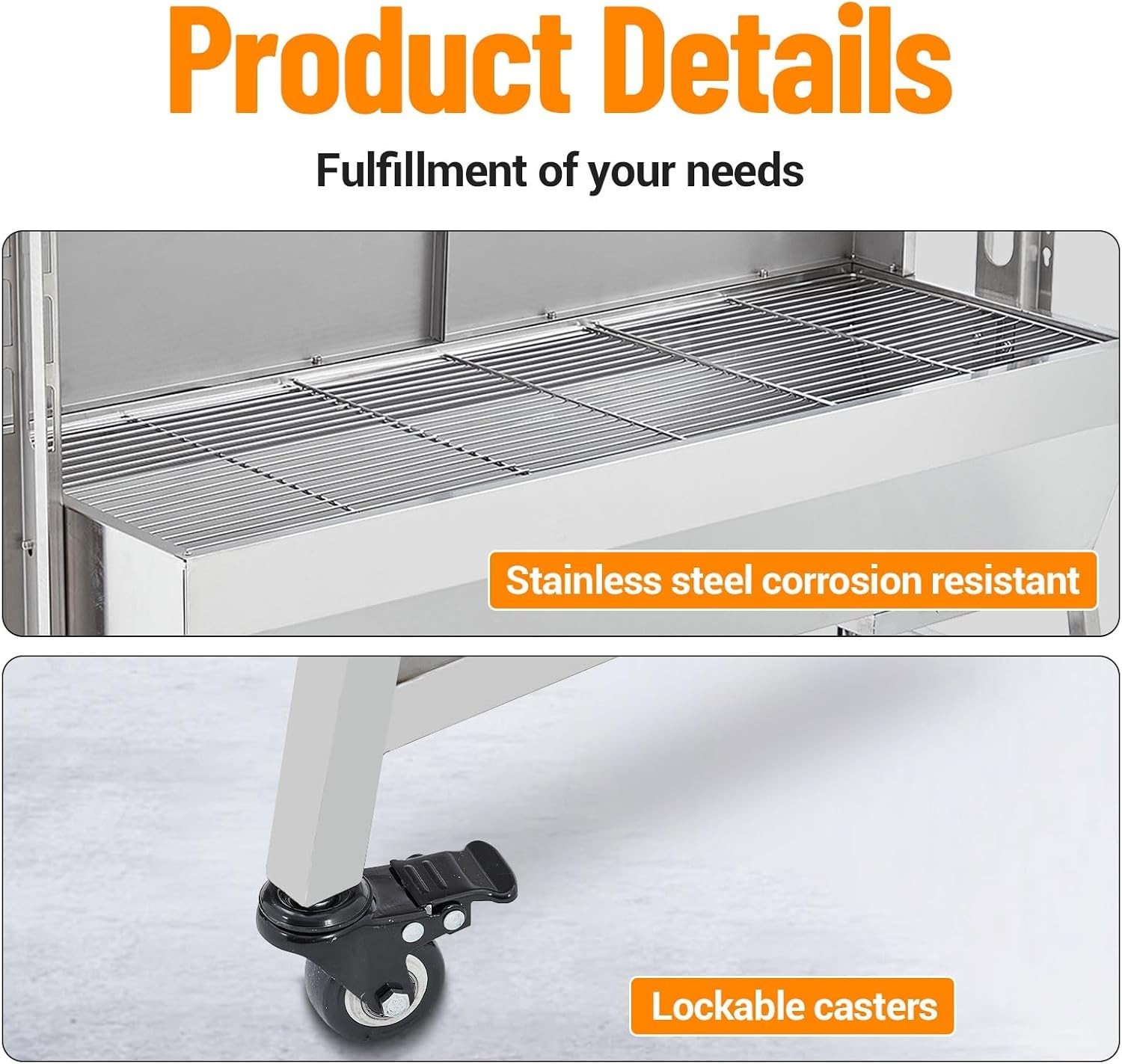 Stainless Steel Electric Rotisserie Grill Whole Pig Lamb Charcoal Spit Roaster