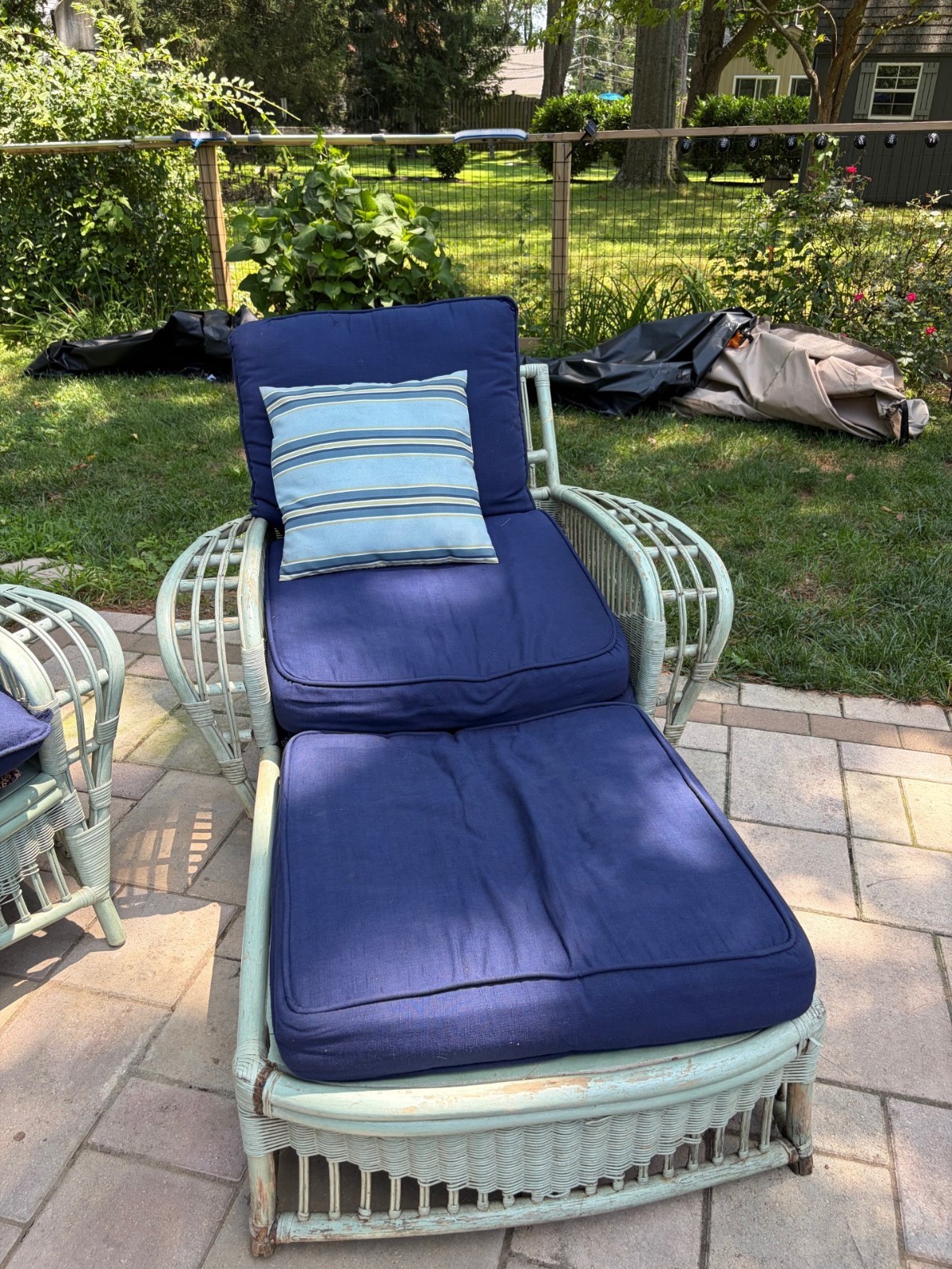 Vintage Ficks Reed 6 piece Rattan furniture set for patio, pool side, or sunroom