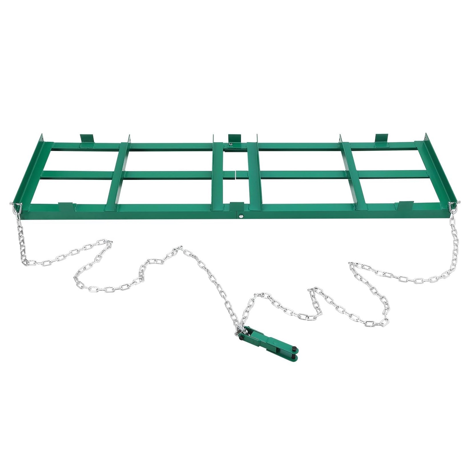Rugged 48″ Square Drag Harrow for ATV & Tractor – Adjustable Lawn & Pasture Grad