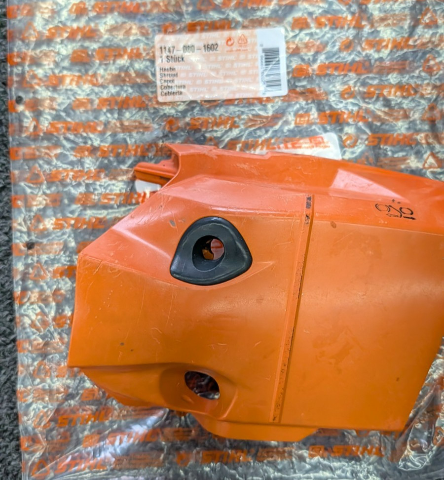STIHL MS 500i Air Filter Cover OEM Part # 1147 141 0500 cylinder cover