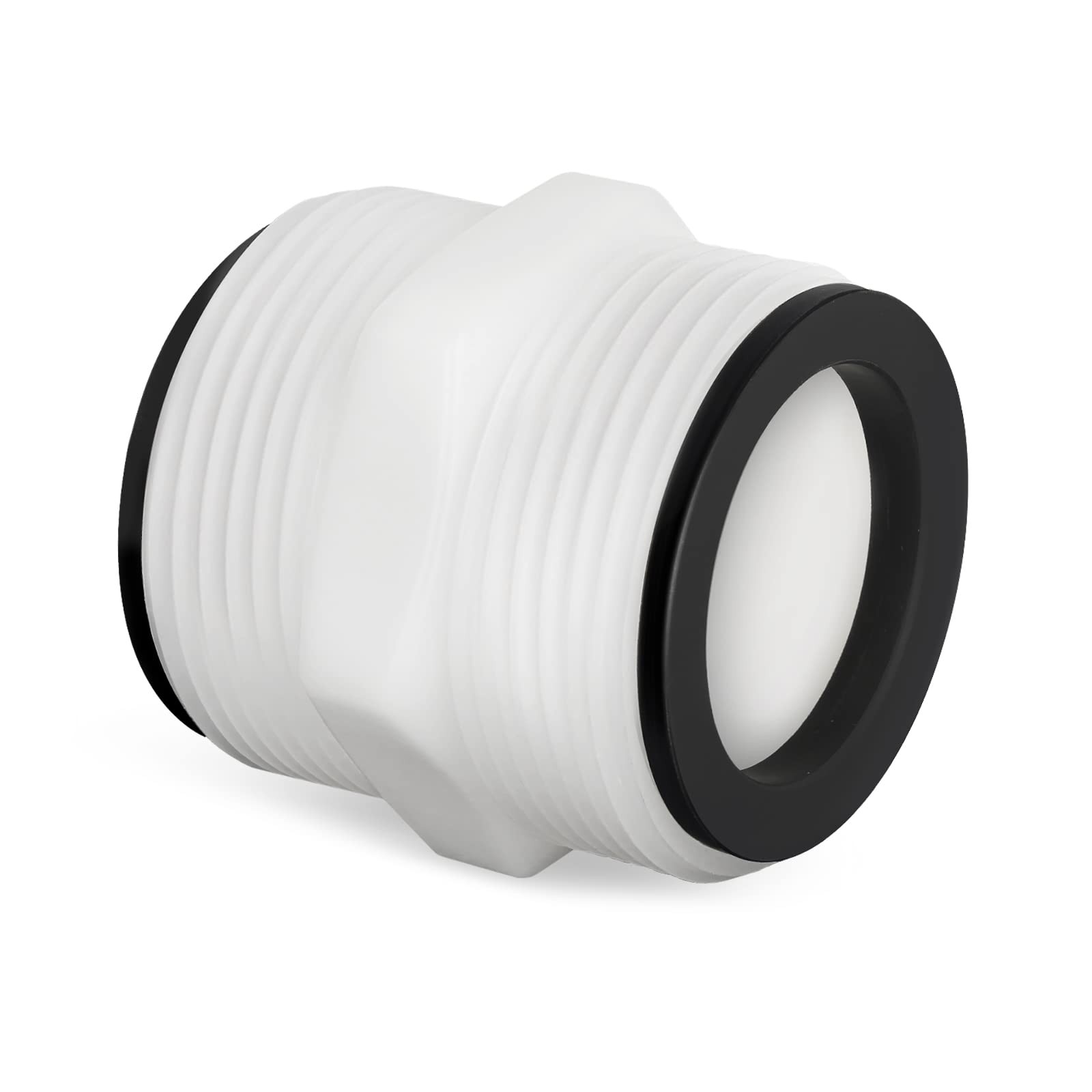 1.5 Pool Hose Connector for Intex – 1 1/2 Inch Split Inch, White