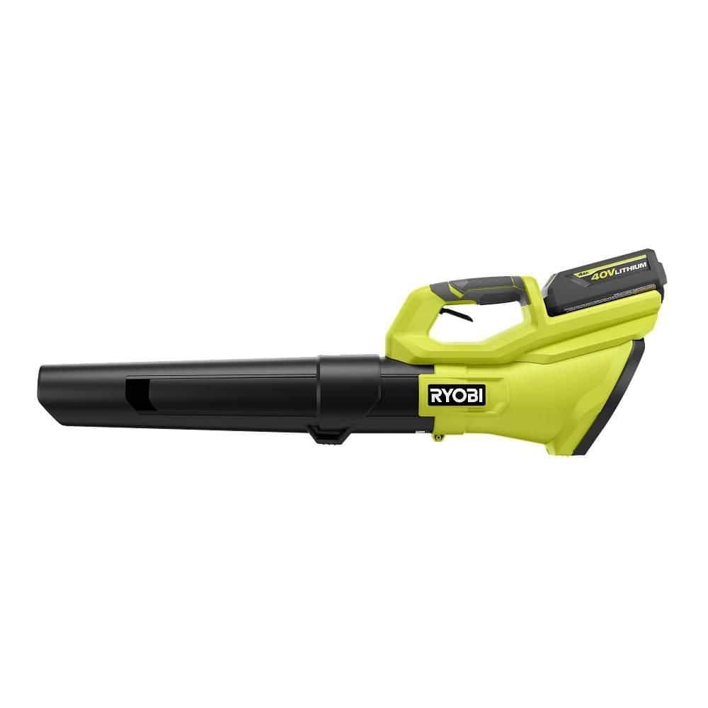 40V 120 MPH 550 CFM Cordless Battery Blower With 4.0 Ah Battery and Charger
