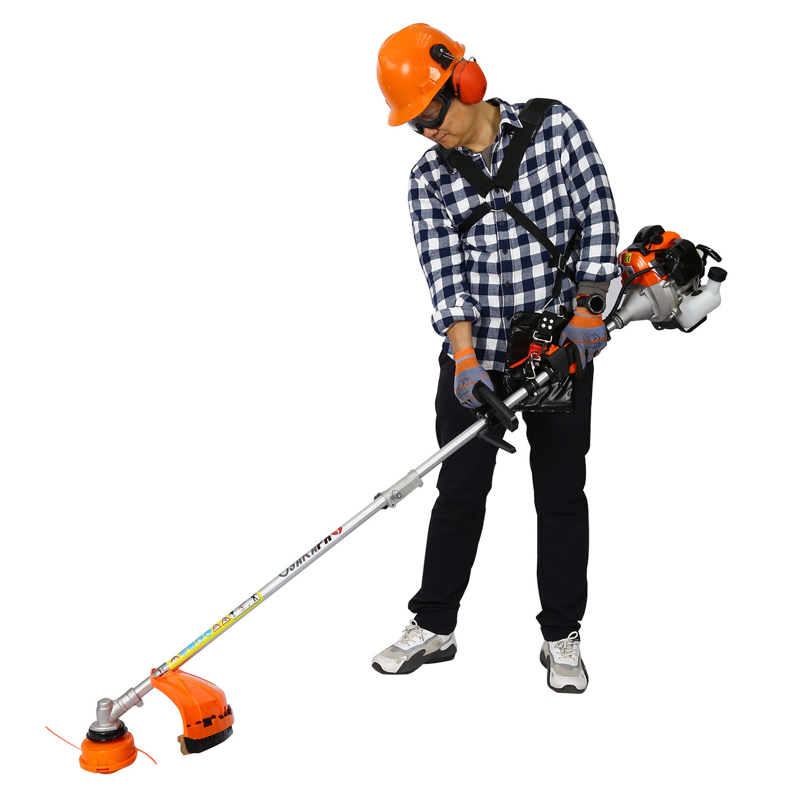 4 in 1 Multi-Functional Trimming Tool 33CC with Gas Pole Saw Hedge Trimmer