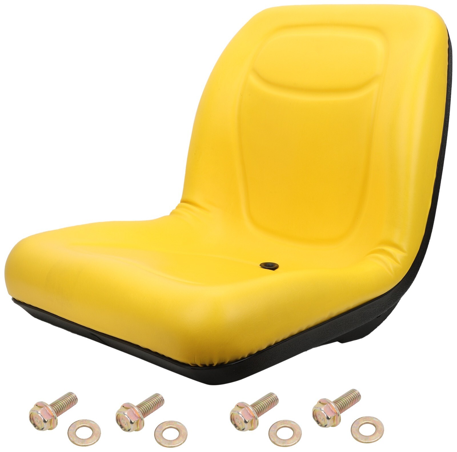 New Yellow Bucket Seat Fits John Deere 5105 and 5205 With Original Bucket Seat