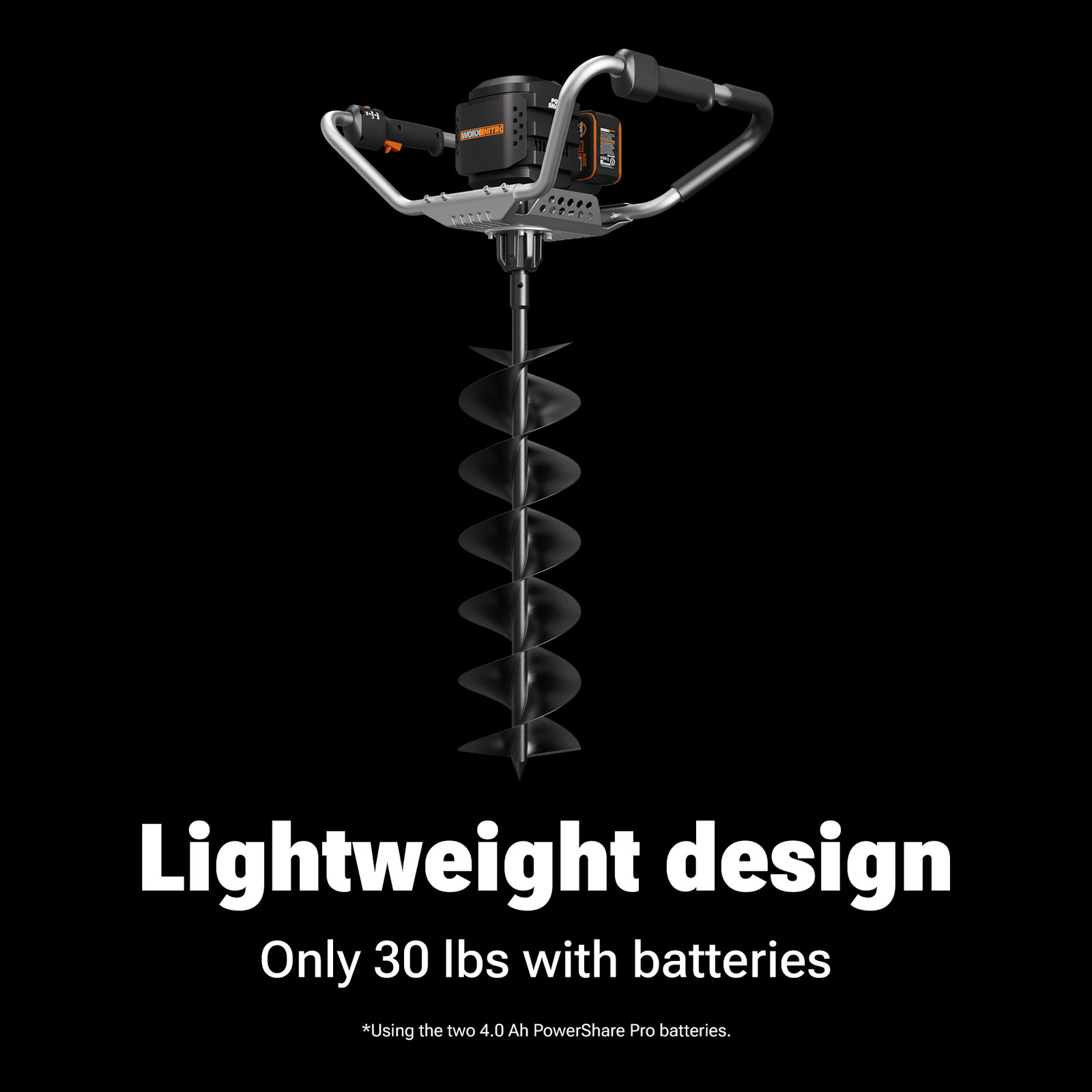 Worx Nitro 40V Brushless Earth Auger WG865