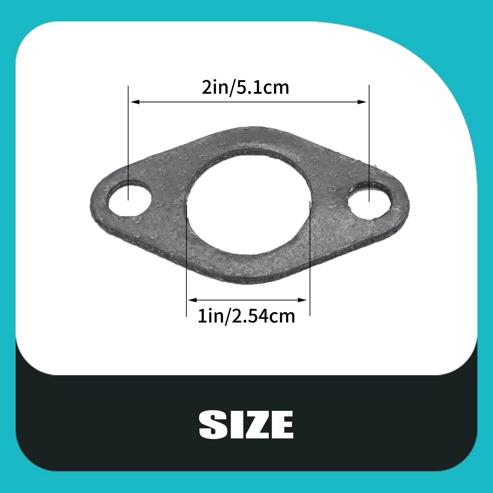 2 Pack Exhaust Gasket 690970 273485 For Briggs Stratton Engines 401000 Graphite