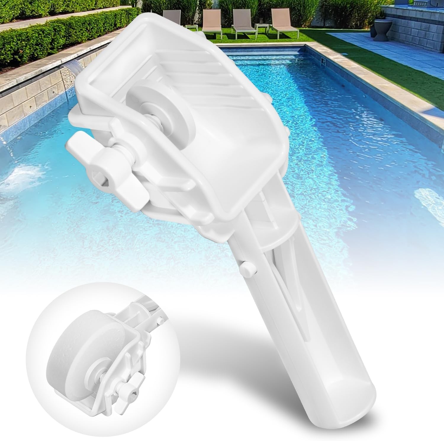 Tablet Holder Tab Holder with EZ-Clip Handle for Swimming Pool Maintenance