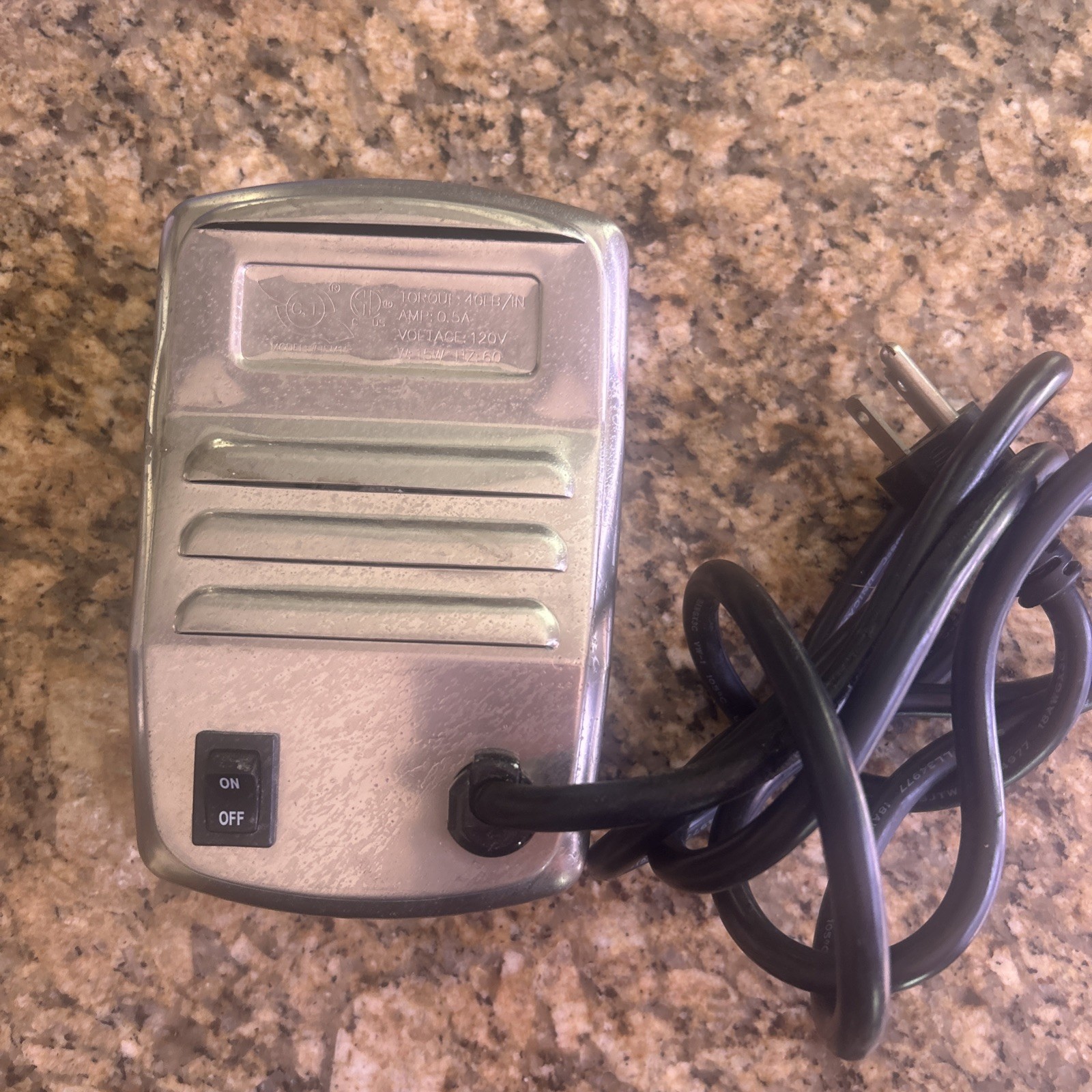 Delta Heat ISM15 BBQ Rotisserie Motor 40 lb Grill Part