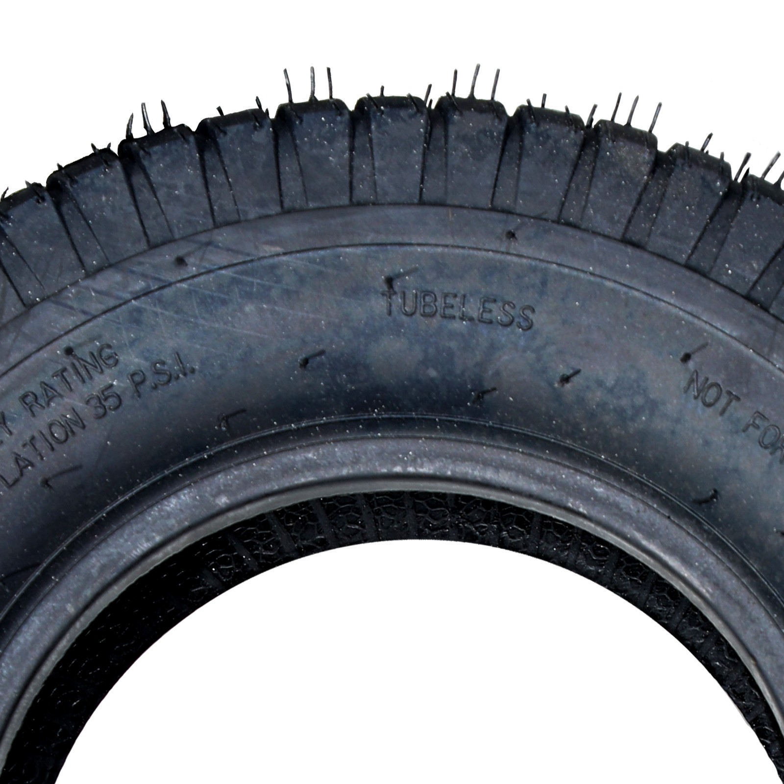 Set of 2 16×6.50-8 Lawn Mower Garden Turf Tires 2PR 16×6.5-8 Tubeless 396Lbs