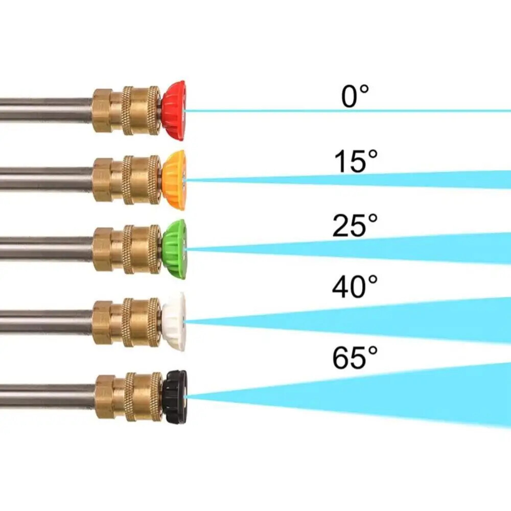 High Pressure 4000PSI Car Power Washer Gun Spray Wand Lance Nozzle and Hose Kit