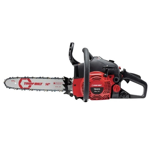 Troy-Bilt 42cc 14 in. Low Kickback 2-Cycle Gas Chainsaw 41AY4214766 (NEW)