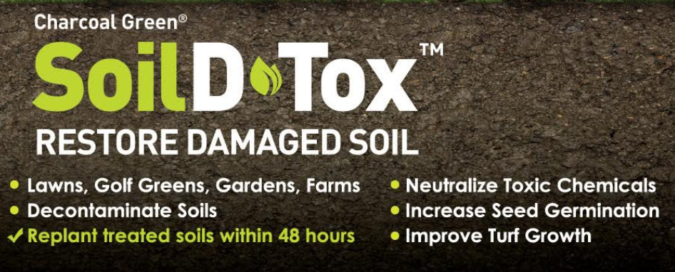 12lb Box Charcoal Green® Soil D•Tox™ POWDER (Wood-based)