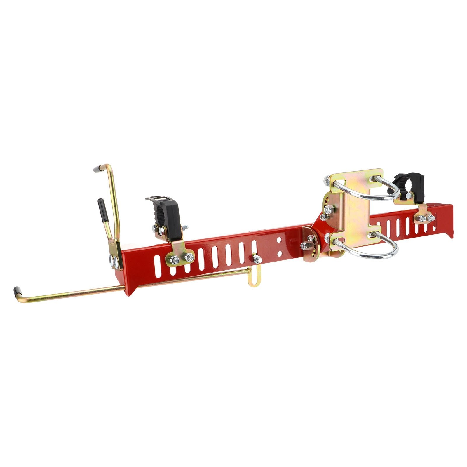 Steel Lawn Mower Trimmer Rack Red For Lawn Mower, Secures Trimmer Lawnmower US