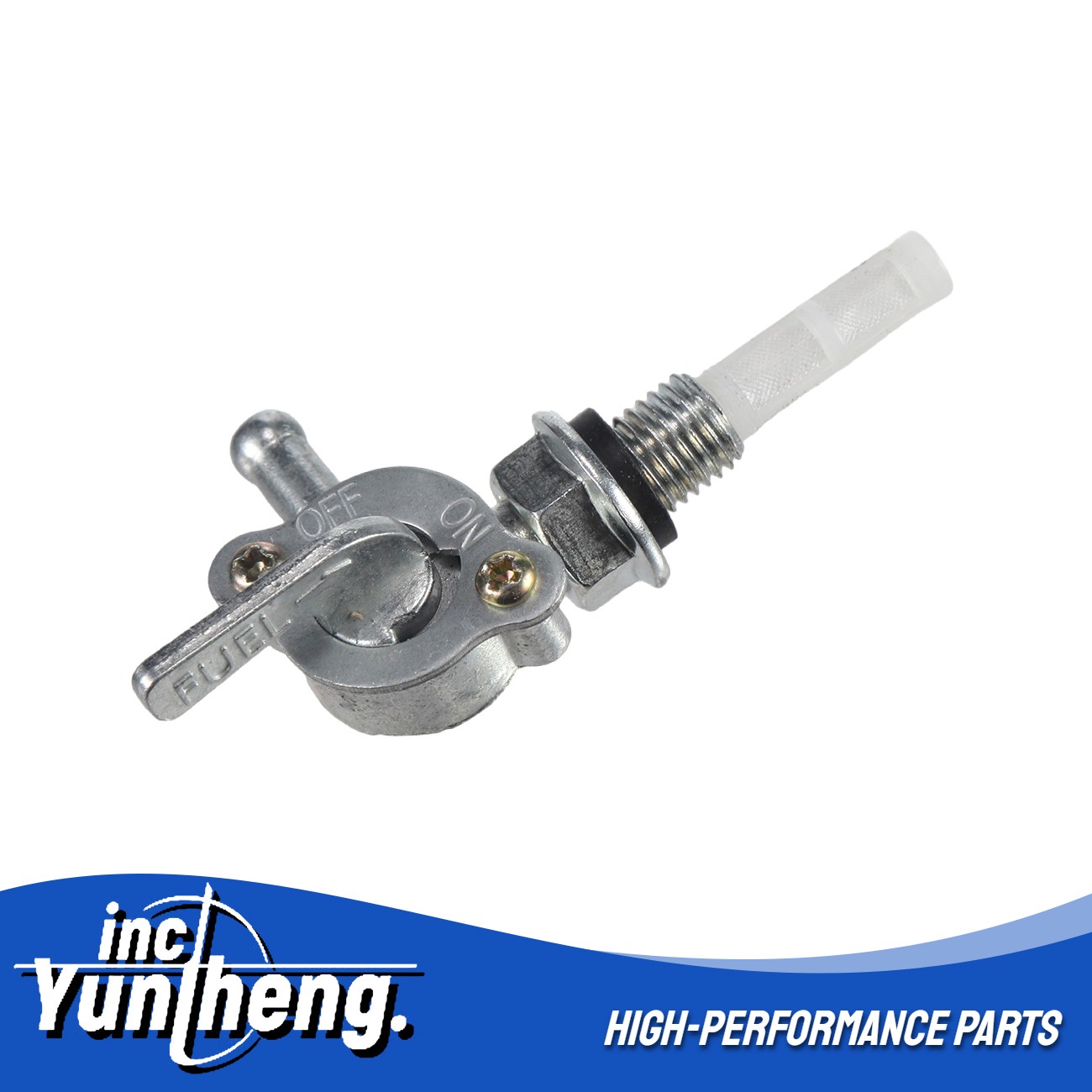M10 x 1.25 1/4″ Fuel Shut Off Valve Petcock Switch For Generator Gas Engine Tank