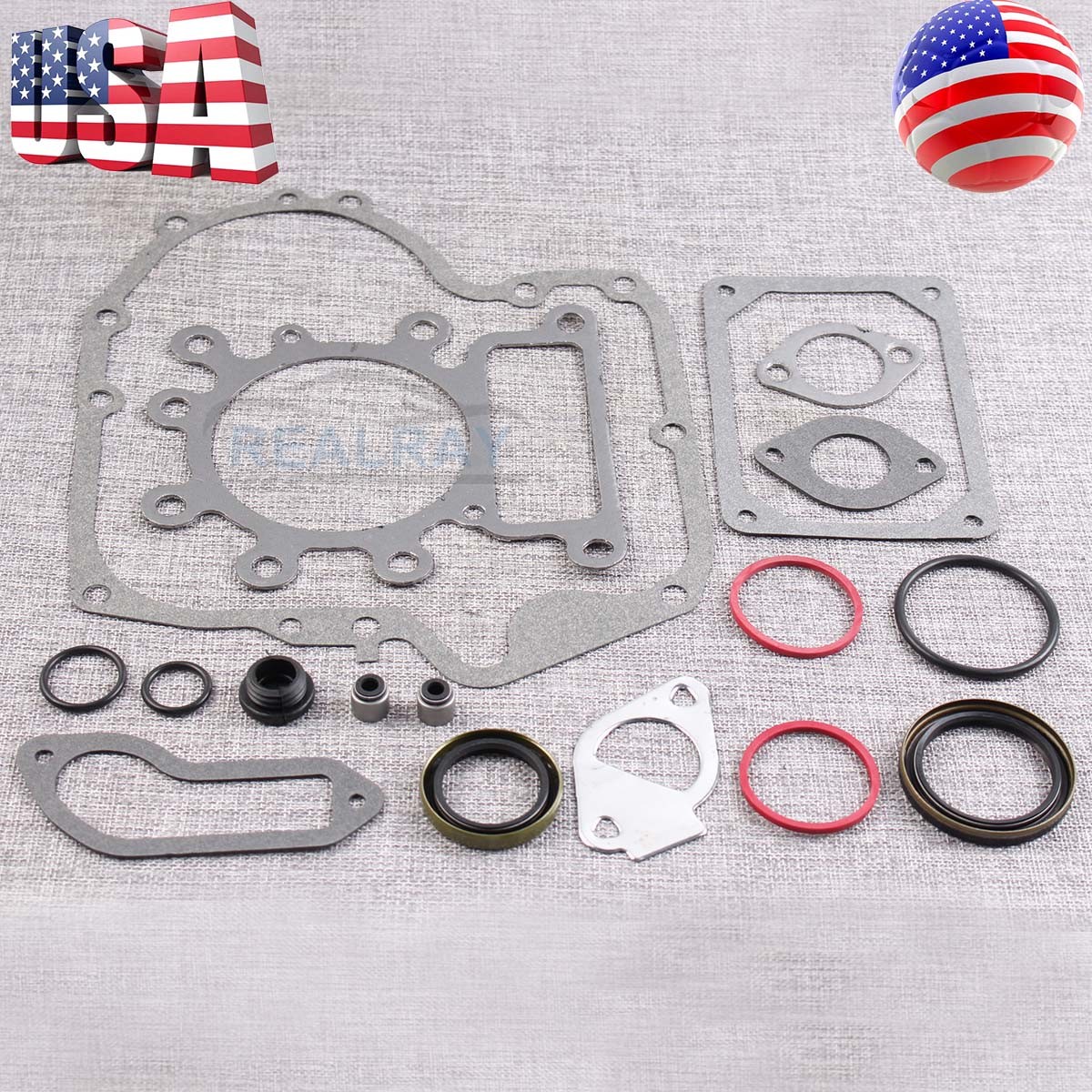 Engine Gasket Set for Briggs & Stratton 697110 273280S 272475S 697109 Engines