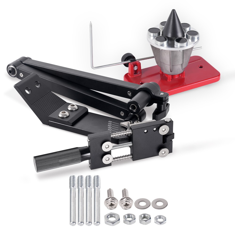 Lawn Mower Blade Sharpener & Magnetic Balancer 42-047 Kit 15°-45° Adjustable