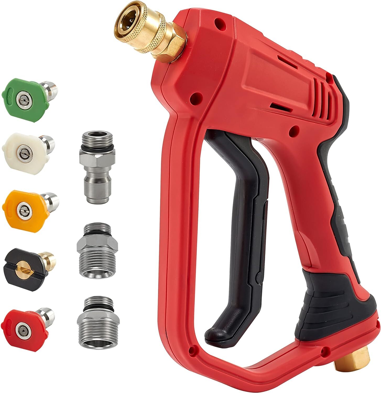 High Pressure 4000PSI Car Power Washer Gun Spray Wand Lance Nozzle and Hose Kit