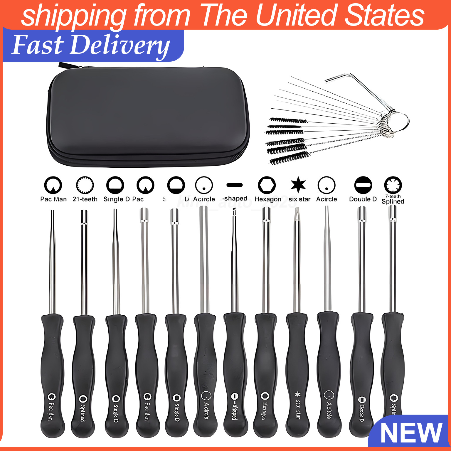 12PCS set Adjustment Tool Kit Fits For 2 Cycle STIHL Husqvarna Echo New