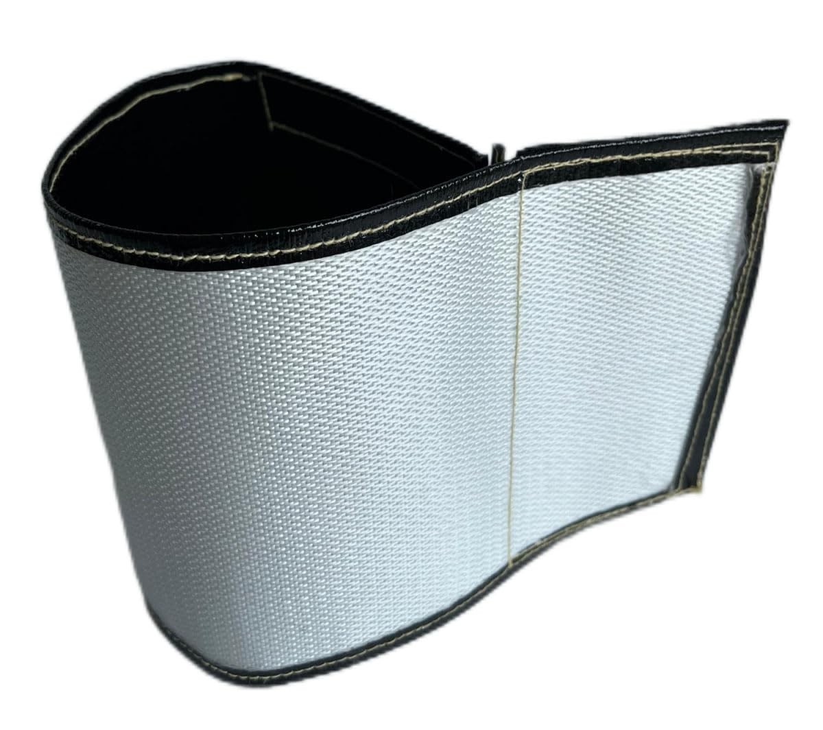 Xinhan (Silver,Black) Aluminum and Fiberglasss Heat Shielding Universal Start…