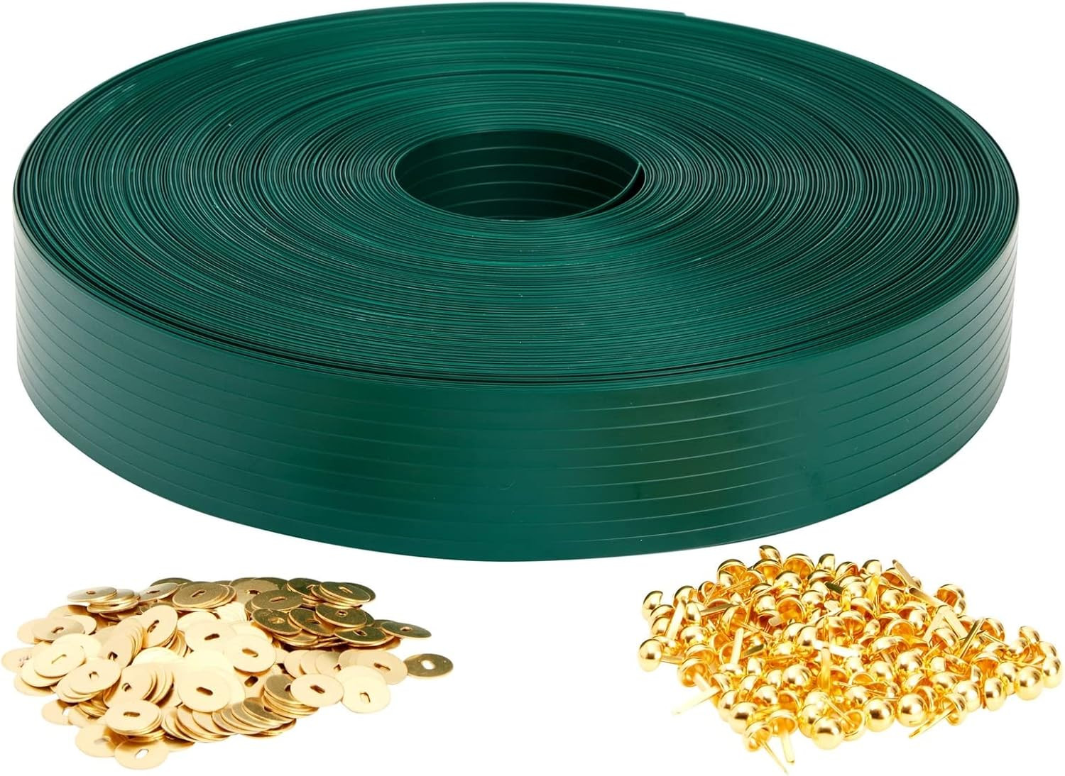 Fence Privacy Screen Slats – 1.8 in X 246 Ft, Dark Green PVC – Privacy Fence Pla