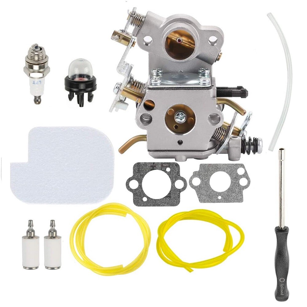 Carburetor Air Filter Tune up Kit Fit Poulan P4018WM P4018WT P3816 P4018 PPB4018