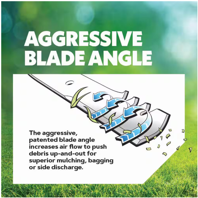Set of 2 Oregon 596-347 Gator G5 Blades for 42″ Cut Wright Velke Walk-Behind
