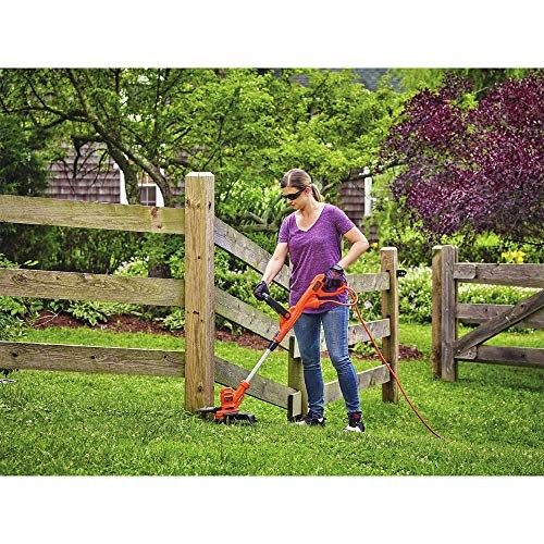 BLACK+DECKER String Trimmer Weed Wacker with Auto Feed, 6.5-Amp, 14″ (BESTA510)