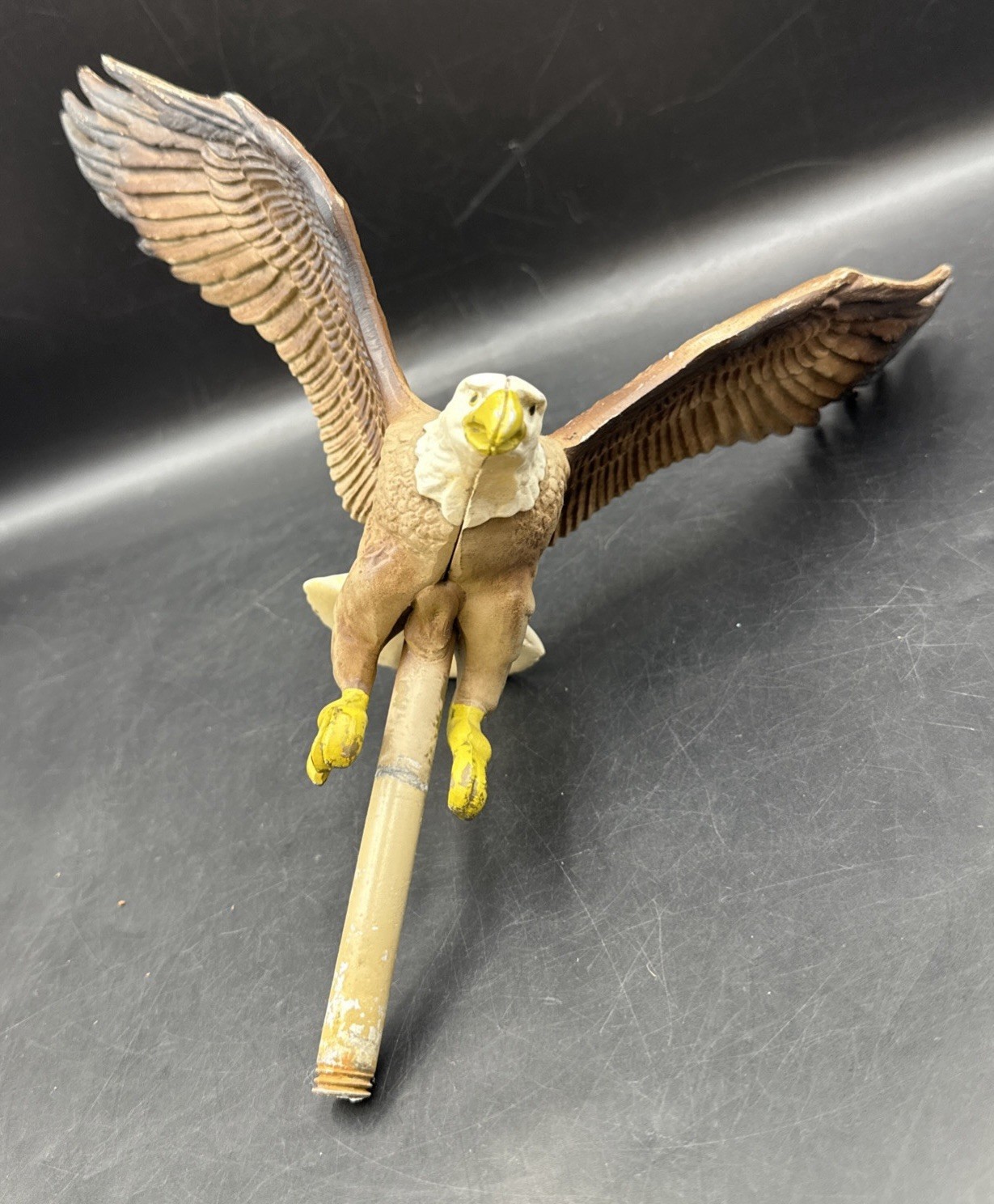 Aluminum American Bald Eagle Weathervane Topper Americana