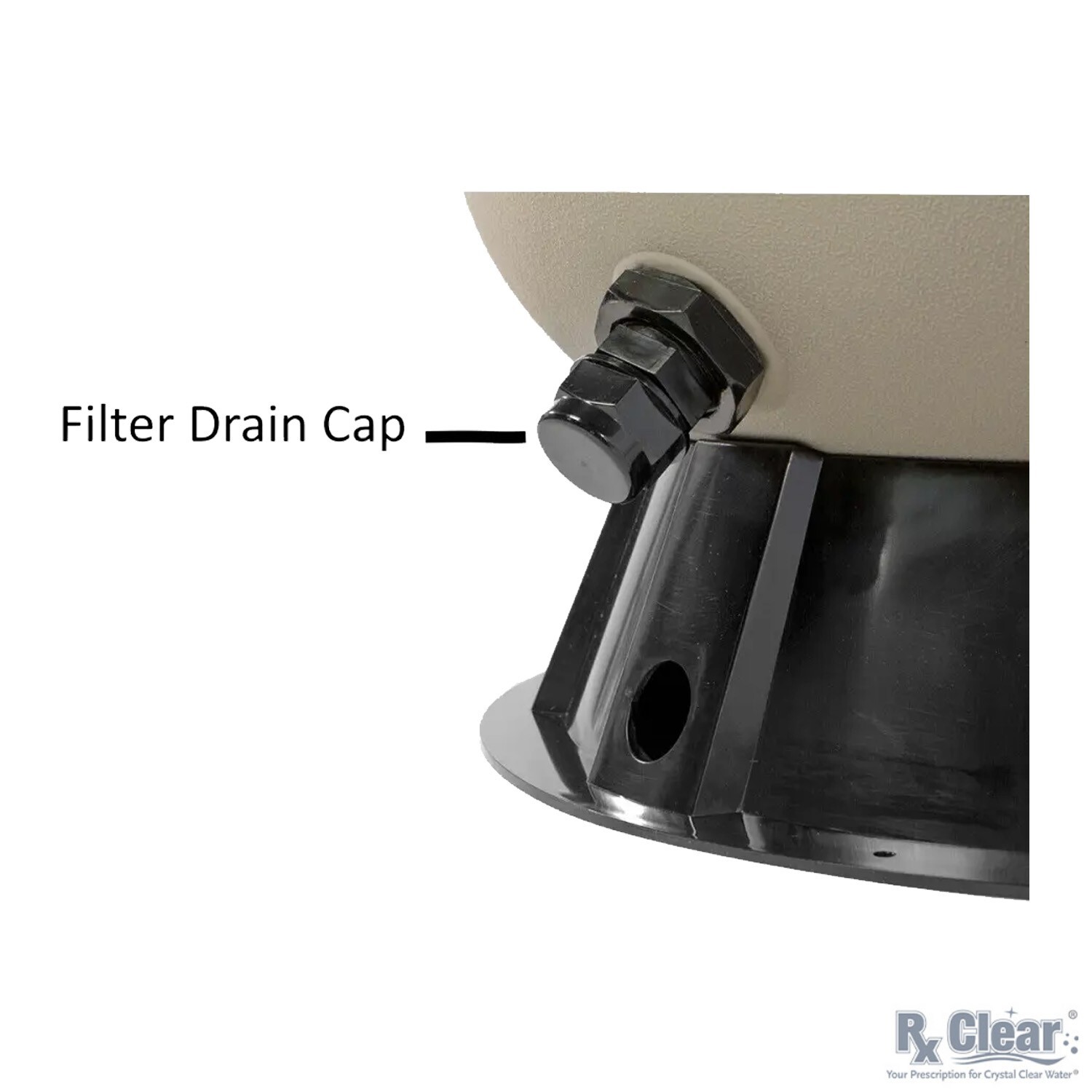 Rx Clear Radiant 24″ Inch In-Ground Swimming Pool Sand Filter w/ 6-Way Valve