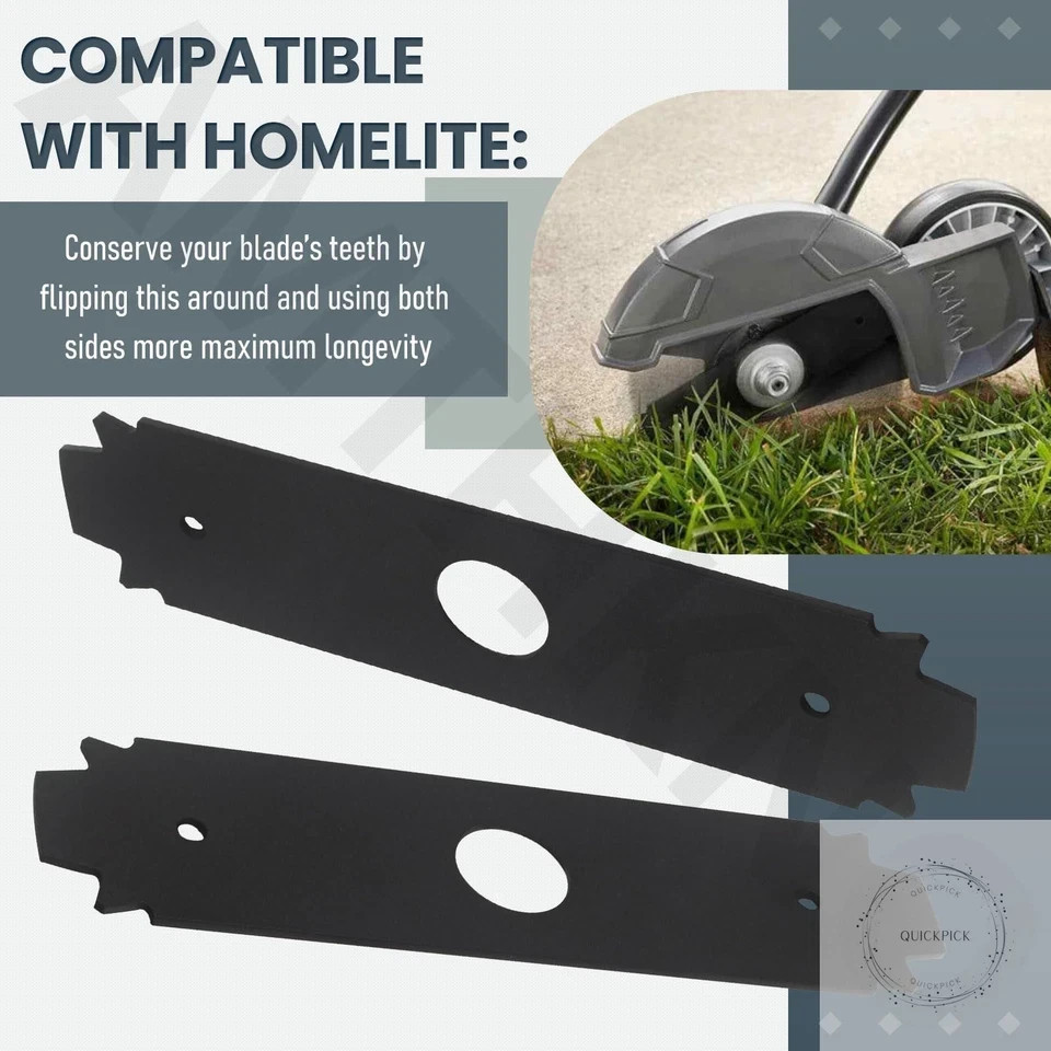 AC04215 Reversible Heavy Duty Hardened Steel Edger Blade – for Replacement Ryobi