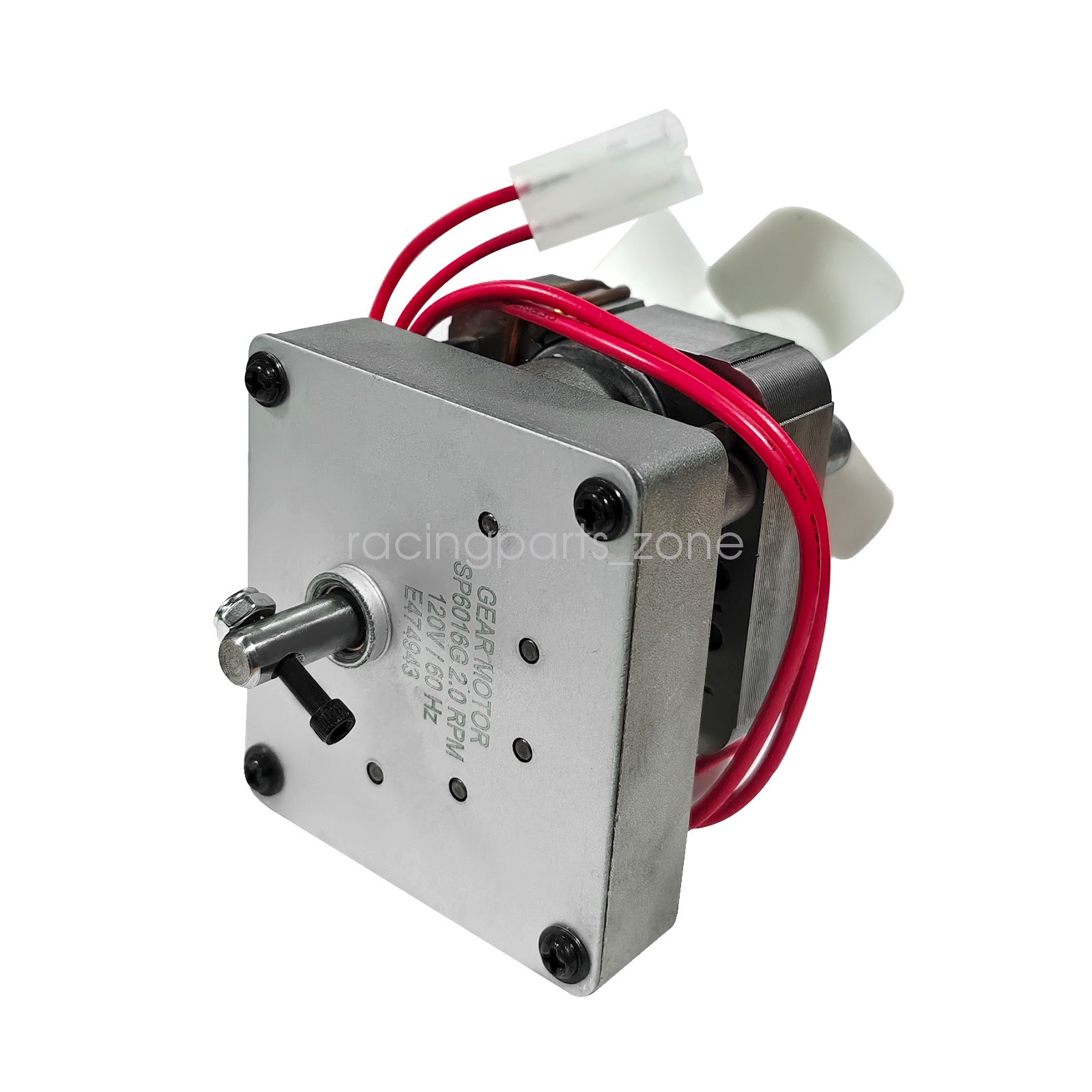 Upgraded 2.0 RPM Auger Motor For Traeger Pit Boss & Camp Chef 120V 60Hz 2 Pole