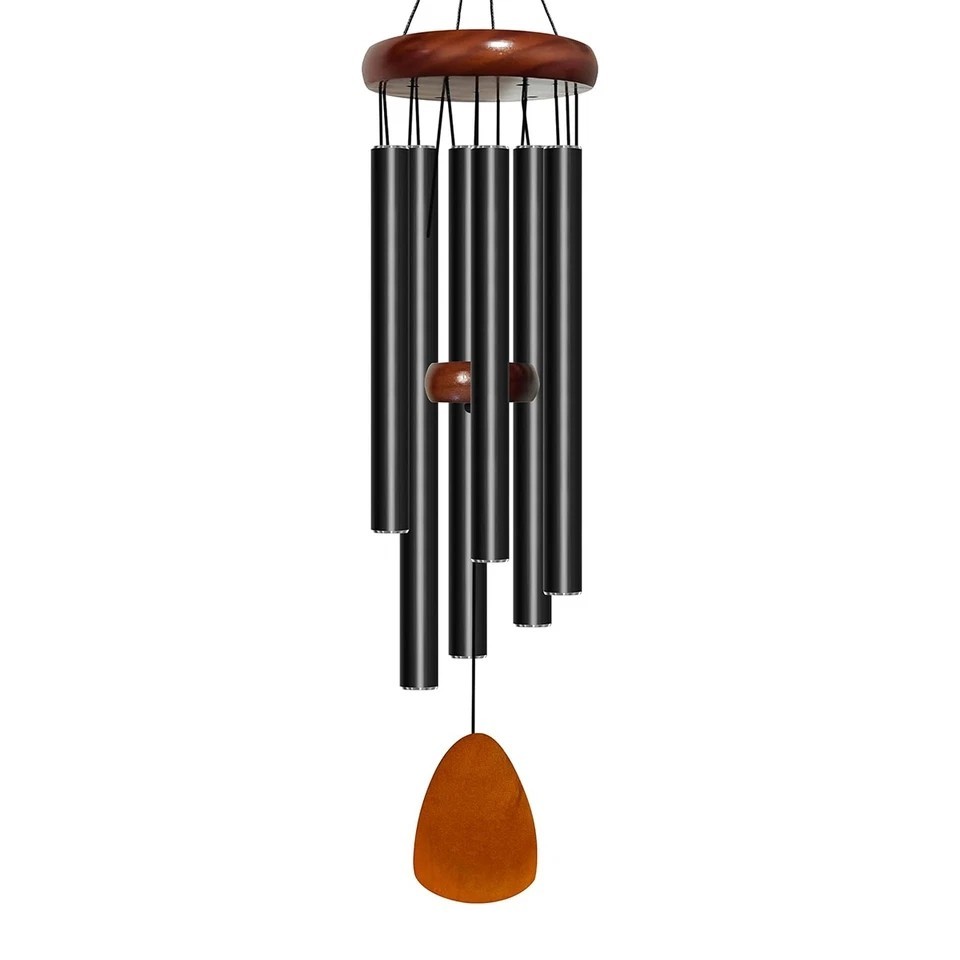 Wind Chimes Large Deep Tone Chapel Bells 6 Tubes Outdoor Garden Home Decor Gift