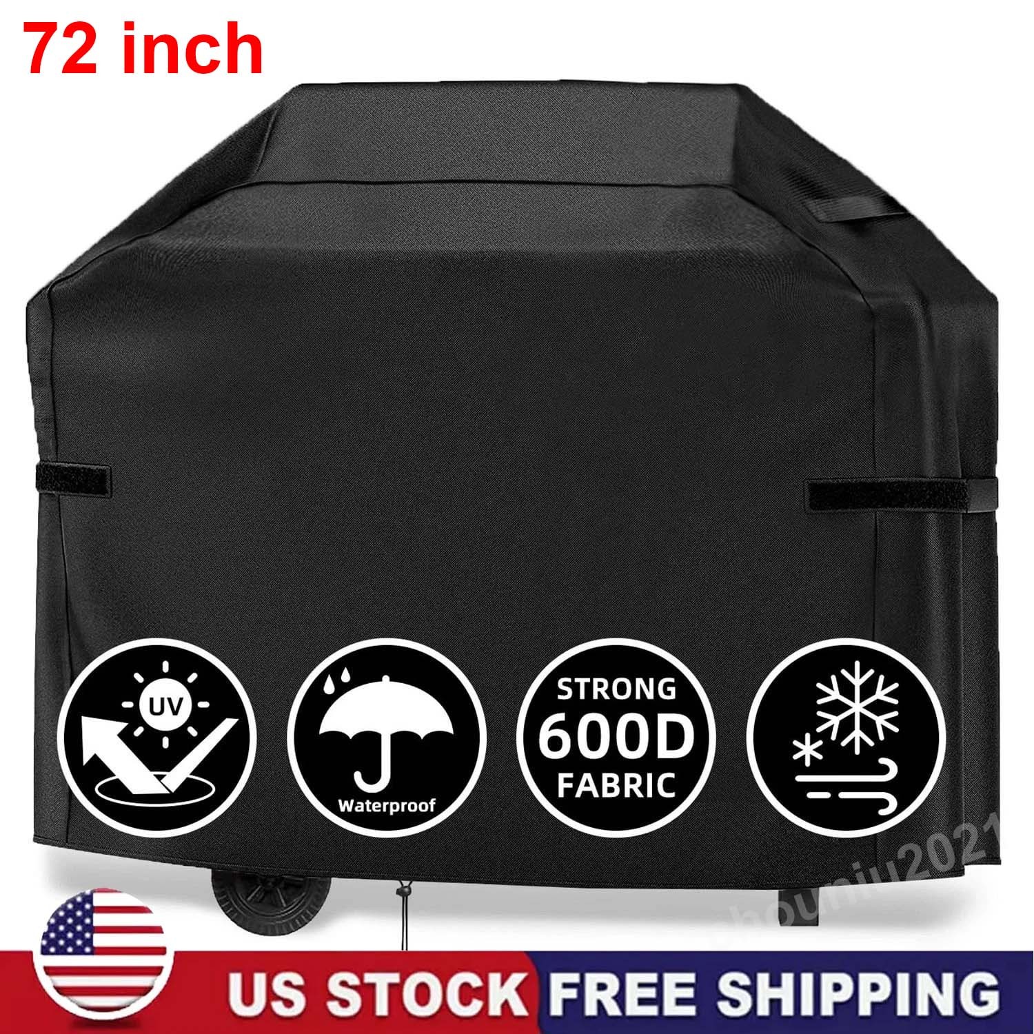 72 Inch BBQ Gas Grill Cover Barbecue Waterproof Outdoor Heavy Duty UV Protection