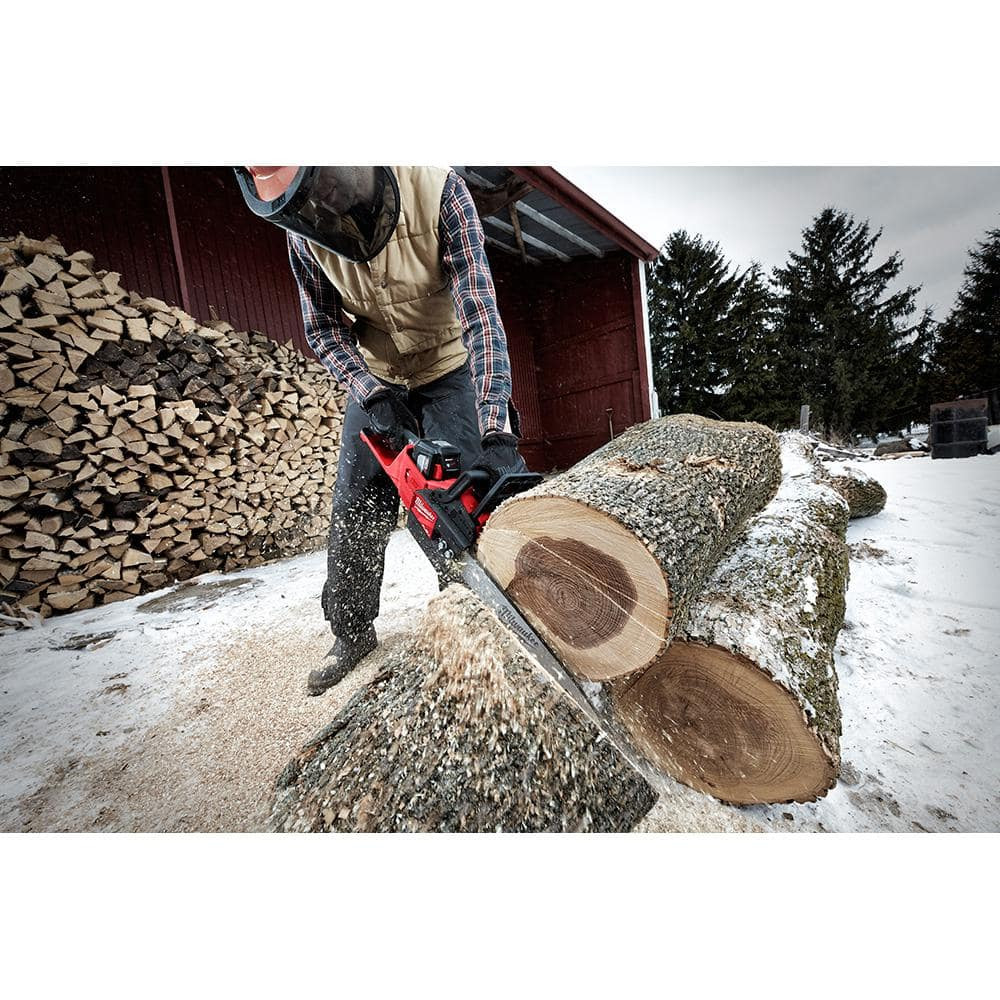 NEW Milwaukee 2-PACK 16 in. Chainsaw Chain Saw M18 FUEL Narrow Kerf 3/8 in.