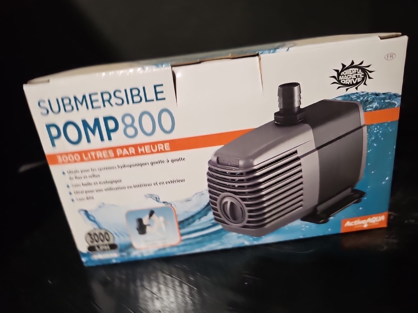 Active Aqua 800 GPH Submersible Water Pump – hydroponics aquarium fountain pond