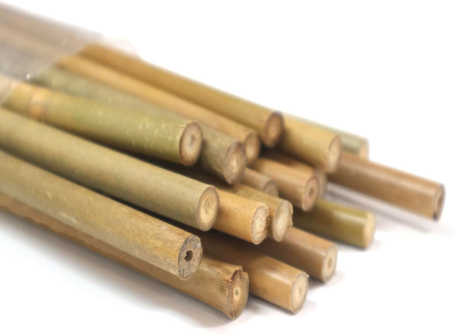 Natural Bamboo Stakes – Heavy-Duty Weather-Resistant Garden Stakes