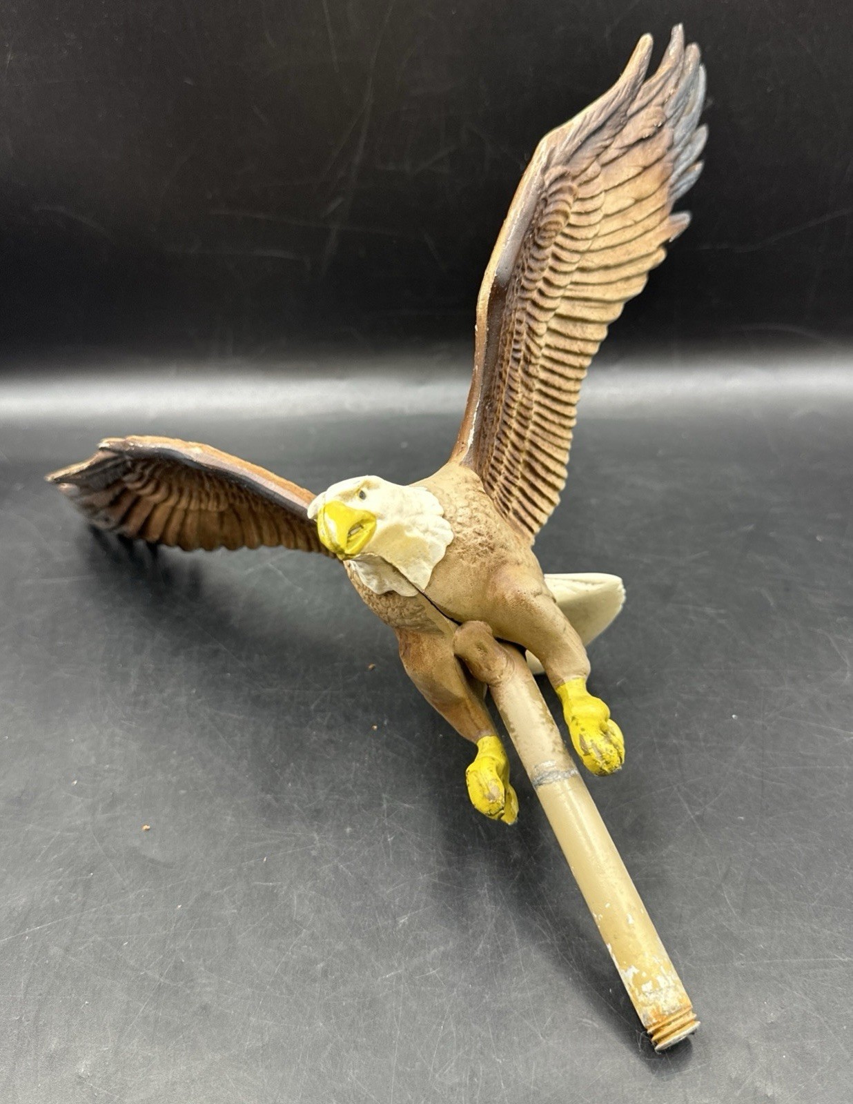 Aluminum American Bald Eagle Weathervane Topper Americana