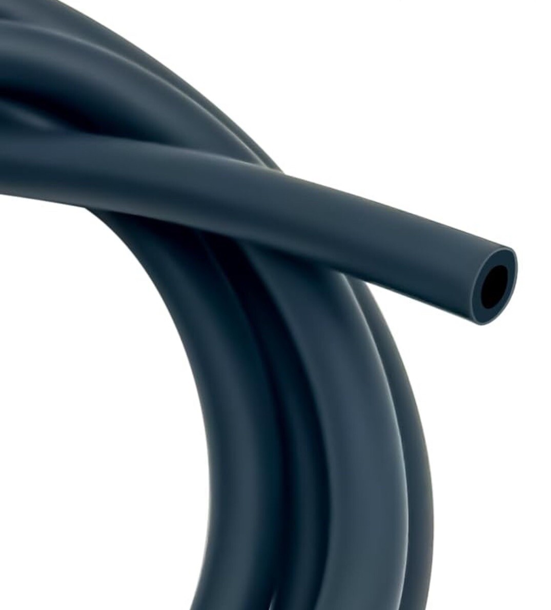 5 Feet 1/4 inch ID Fuel Line Hose Kit with 10Clamps for Briggs Kawasaki Kohler