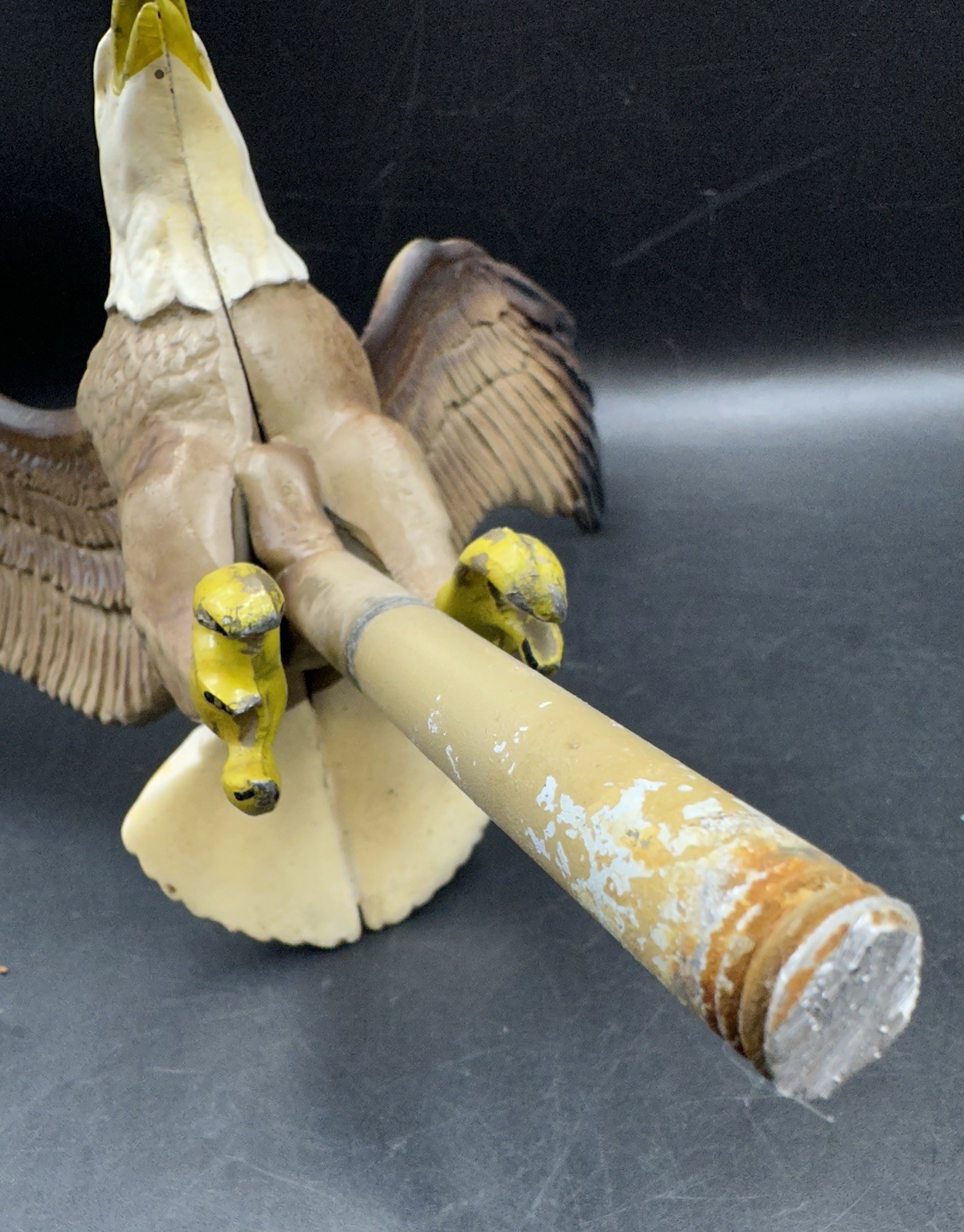 Aluminum American Bald Eagle Weathervane Topper Americana