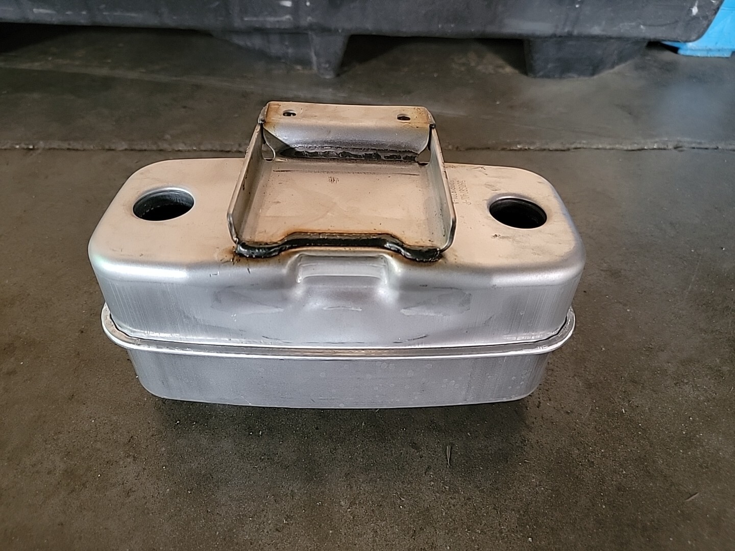 Genuine 589818701 Husqvarna Mower Twin Port Muffler OEM -SF