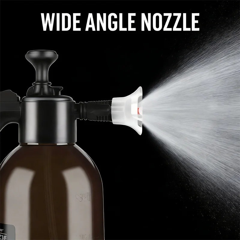2L Hand Pump Foam Sprayer Pneumatic Washer Foam Spray Gun High Pressure Car Wash