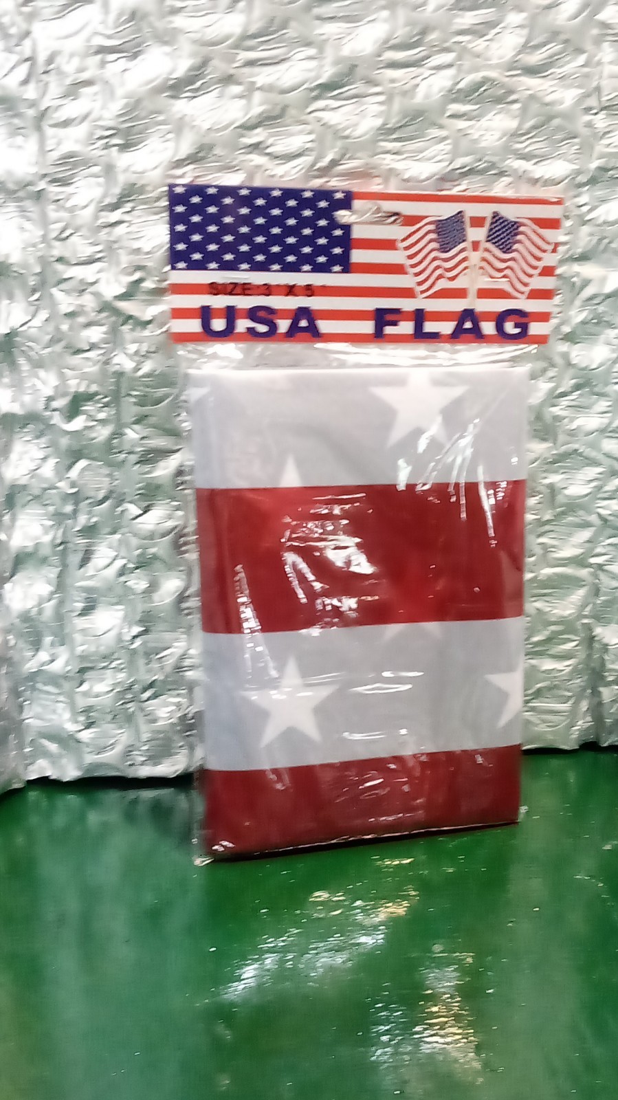 3 Pc-USA Flag 3′ x 5′ National Flag Red White Blue for July 4th