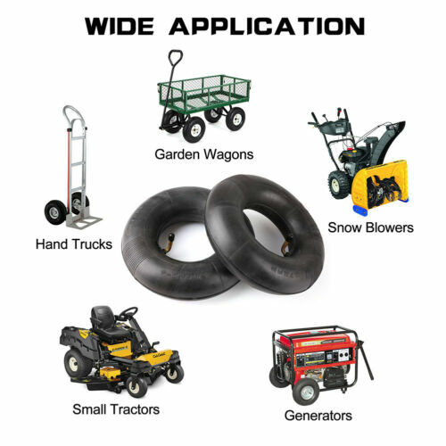 4.10-4 11X4.00-4 Inner Tube TR87 Valve Stem 4.10/3.50-4 for 10″ Lawn Mower Tire