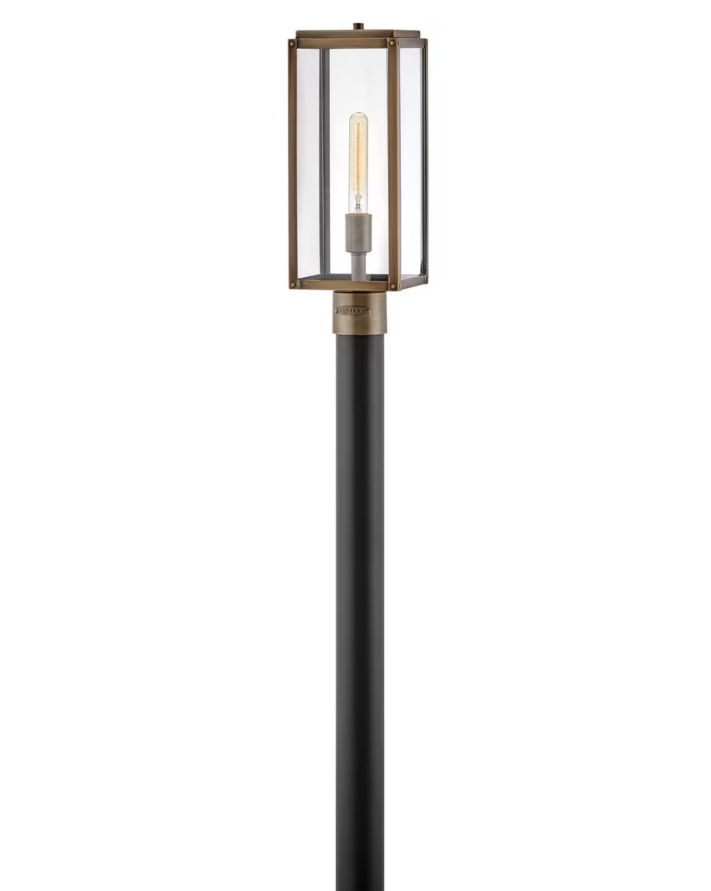 Burnished Bronze LED Post Top or Pier Mount from the Max Collection
