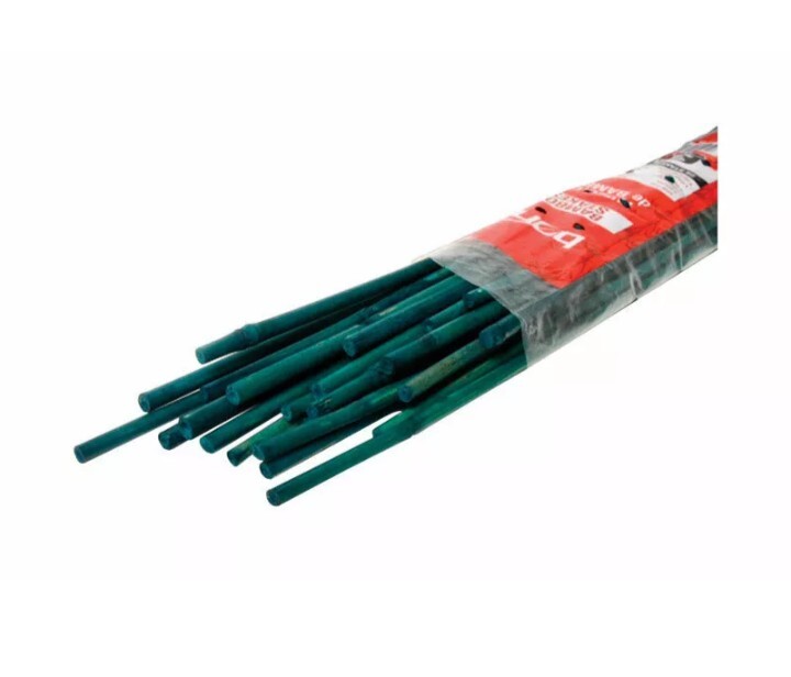 Bond 2′ H- Green Coated Bamboo Sturdy/ Strong Garden Stakes #225- Pack of 25